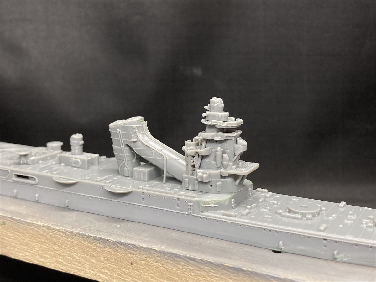ほそプラネット | 1/700 Fujimi 軽巡洋艦 利根(1945)を作る（1）