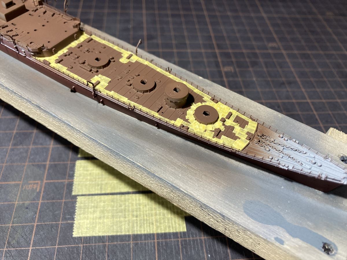 ほそプラネット | 1/700 Fujimi 軽巡洋艦 利根(1945)を作る（4）